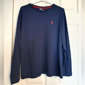 US Polo Assn. navy blue longsleeve Men's sweater size medium (M)
